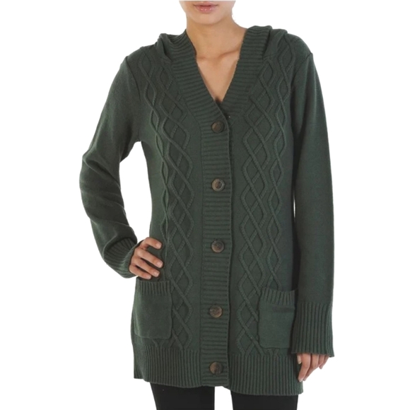 Volcom Sweaters - Volcom cardigan with hood size M